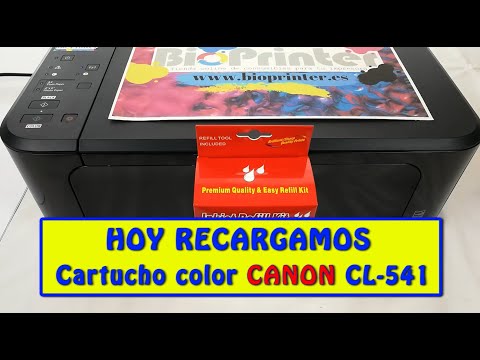 Todo lo que necesitas saber sobre los cartuchos de tinta Canon 540 y 541