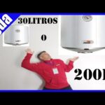 Todo lo que necesitas saber sobre el termo eléctrico de 200 litros