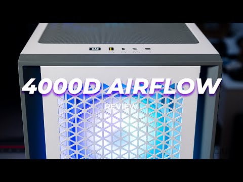 La elegante y potente Corsair iCUE 4000D RGB Airflow: la caja perfecta para tus componentes