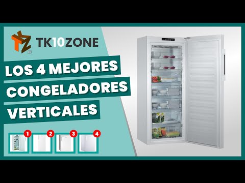 Los mejores congeladores verticales no frost a precios irresistibles