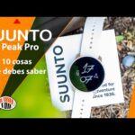 La increíble resistencia y elegancia del Suunto 9 Peak Pro Titanium