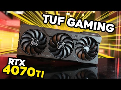 La potencia desatada: Conoce la nueva tarjeta gráfica ASUS TUF RTX 4070 Ti