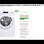 Lavasecadora Candy CSWS 4852DWE/1-S: Eficiencia y comodidad para el cuidado de tu ropa