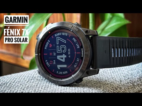 La revolución solar: Garmin fēnix 7x pro, el reloj inteligente que se alimenta del sol