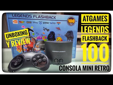 Revive la nostalgia con la consola retro Legends Flashback 100