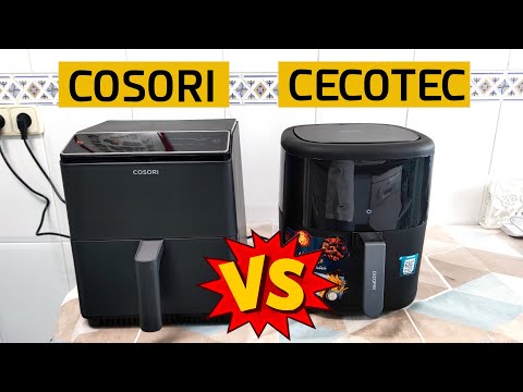 Comparativa: ¿Cuál es la mejor freidora entre Cosori y Cecotec?
