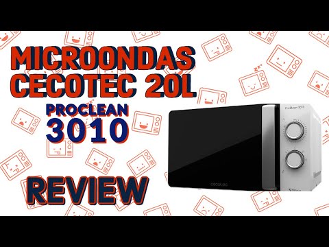 El microondas Cecotec ProClean 3010: eficiencia y versatilidad en tu cocina