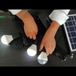 Foco LED con placa solar: iluminación eficiente y sostenible para tu hogar