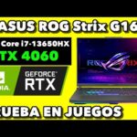 Potencia y rendimiento asegurados: Conoce el ASUS i7 con 16GB de RAM