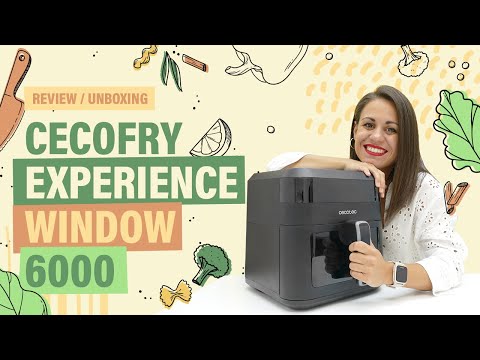 La nueva Cecofry Experience Window 6000: la revolucionaria freidora sin aceite de 6 litros Airfryer