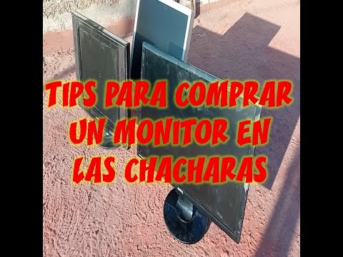 Consejos para comprar un monitor de PC de segunda mano