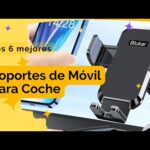 Los mejores soportes para móvil de coche: mantén tu dispositivo seguro y accesible mientras conduces