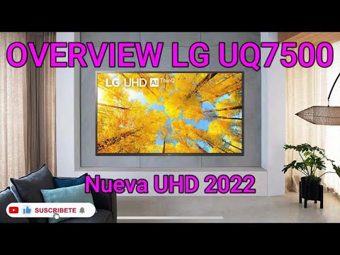 Las impresionantes características del LG Smart TV 55 UQ751 UHD 4K