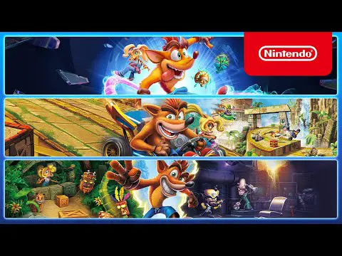 La icónica aventura de Crash Bandicoot llega a Nintendo Switch