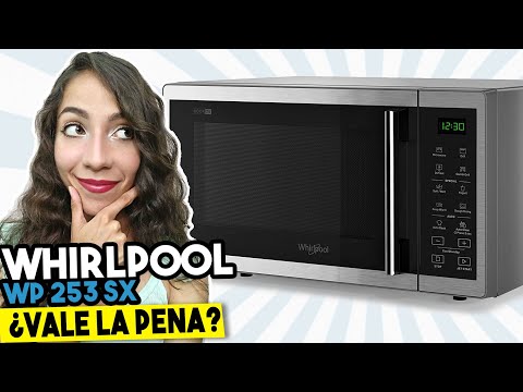 La eficiencia y versatilidad del microondas Whirlpool 25 litros con grill - MWP 253 W