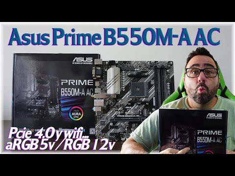 La nueva placa base ASUS Prime B550M-A WiFi II: una solución completa para tu sistema