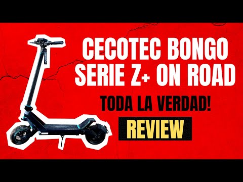 Análisis completo del patinete eléctrico Cecotec Bongo Serie Z: ¡La movilidad urbana del futuro!