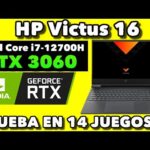 Potencia y rendimiento sin límites: HP Victus 16-d1033ns con Intel Core i7-12700H