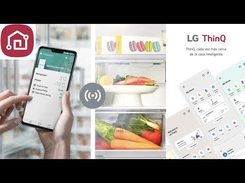 Conoce las funciones inteligentes del LG Frigorífico WiFi GBB72SWUCN1