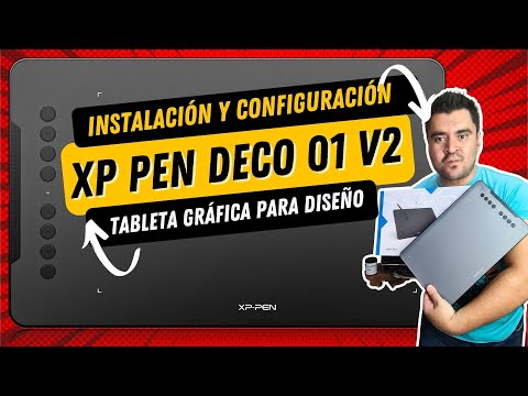 La nueva generación de la tableta gráfica XP-Pen Deco 01 V2: la herramienta imprescindible para artistas digitales.