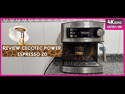 La potente y versátil cafetera Cecotec Power Espresso 20: un imprescindible para los amantes del buen café