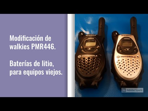 Las mejores baterías para walkie talkie Motorola