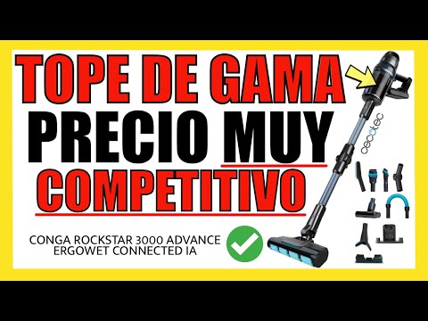 Análisis completo de la Cecotec Conga Rockstar 3000: la aspiradora revolucionaria que necesitas