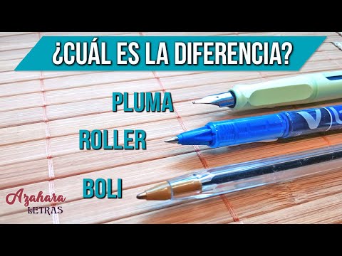 La eficiencia de escribir con un boli bic de punta fina