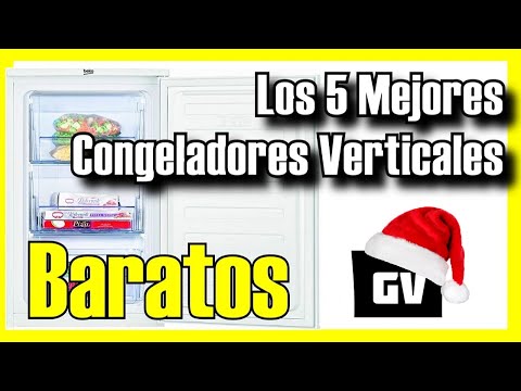 Los mejores congeladores verticales pequeños y económicos para ahorrar espacio