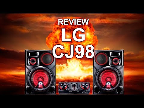 Potencia y calidad en tu música con el equipo de sonido LG CL98 de 3500W