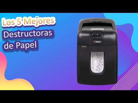 Las mejores destructoras de papel de Amazon: una solución eficiente para proteger tu información