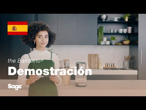 La eficiencia y elegancia de la cafetera automática Bambino de Sage