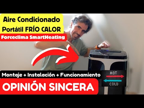 Aire acondicionado portátil Cecotec ForceClima 12250: la solución perfecta para combatir el calor en cualquier lugar