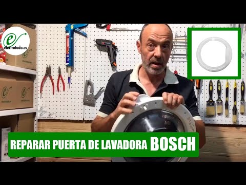 Guía completa para el recambio de la puerta de tu lavadora Bosch