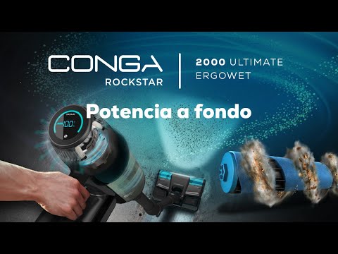 La potencia y versatilidad del Cecotec Conga Rockstar 2000 Ultimate Ergowet