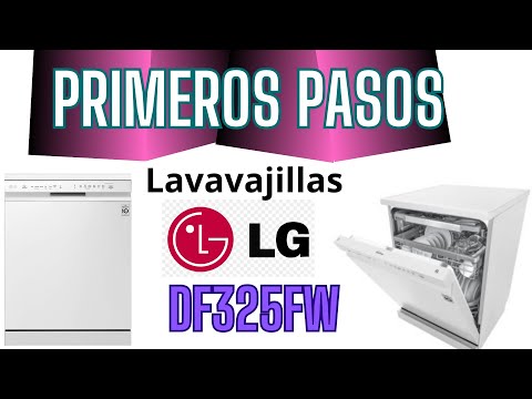 La eficiencia y conectividad del LG Lavavajillas WiFi DF325FP Inox