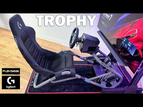 La edición especial del Playseat Trophy con tecnología Logitech G