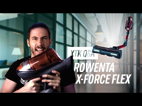 La increíble potencia de la aspiradora Rowenta X Force Flex 11.50