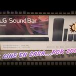 Mejora tu experiencia de sonido con la barra de sonido LG SN4R 4.1