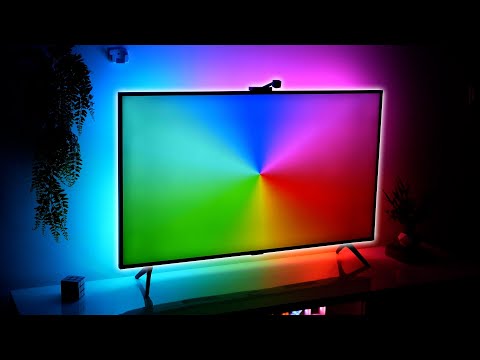 Mejora la experiencia visual en tu hogar con un LED detrás de la televisión