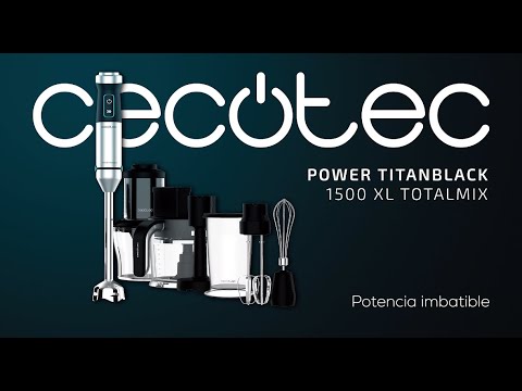 La potencia imparable del Cecotec Power TitanBlack 1500 XL TotalMix