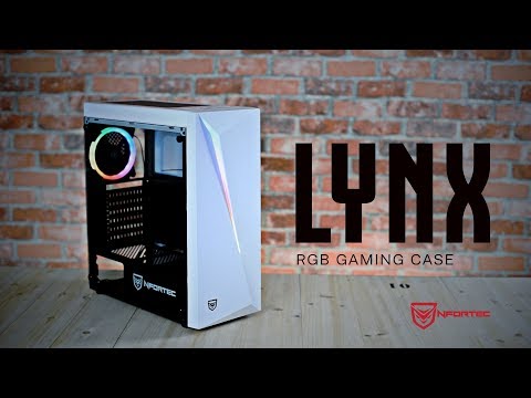 Nfortec Lynx: La elegancia del cristal templado en un USB 3.0 RGB blanco