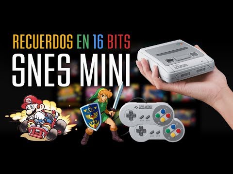 Revive la magia de los clásicos con la consola SNES Nintendo Classic Mini Super Nintendo