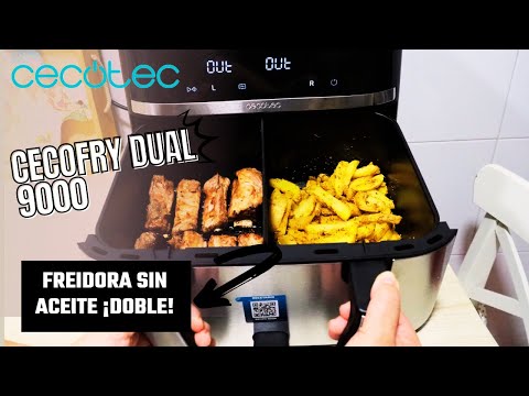 La revolucionaria freidora de aire doble Cecotec: cocina más rápido y saludable en tu hogar