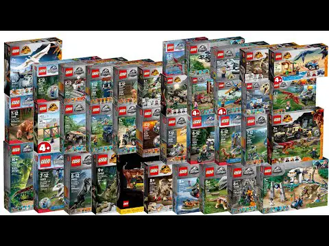 La emocionante colección de juguetes Lego Jurassic World