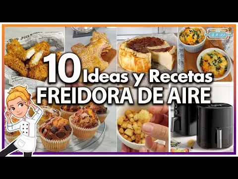 10 deliciosas recetas para preparar con la freidora de aire Cosori