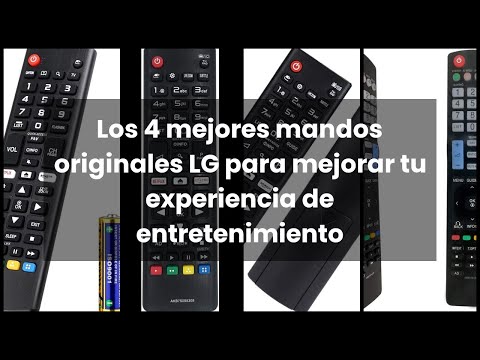 Los mejores mandos de TV LG para una experiencia de entretenimiento sin límites