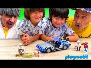 Revive la aventura con Playmobil Regreso al Futuro