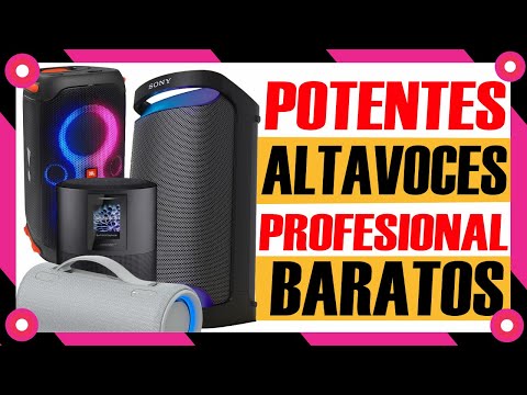 Potencia tu música en cualquier lugar con este altavoz portátil de larga duración