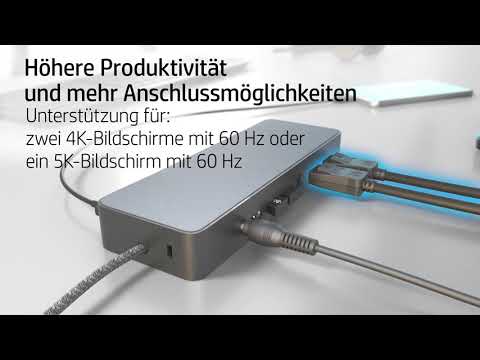 La versatilidad del HP USB C Dock G4: Conéctate y potencia tu productividad